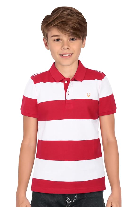 Allen Solly Boys Regular Fit Polo Tshirt