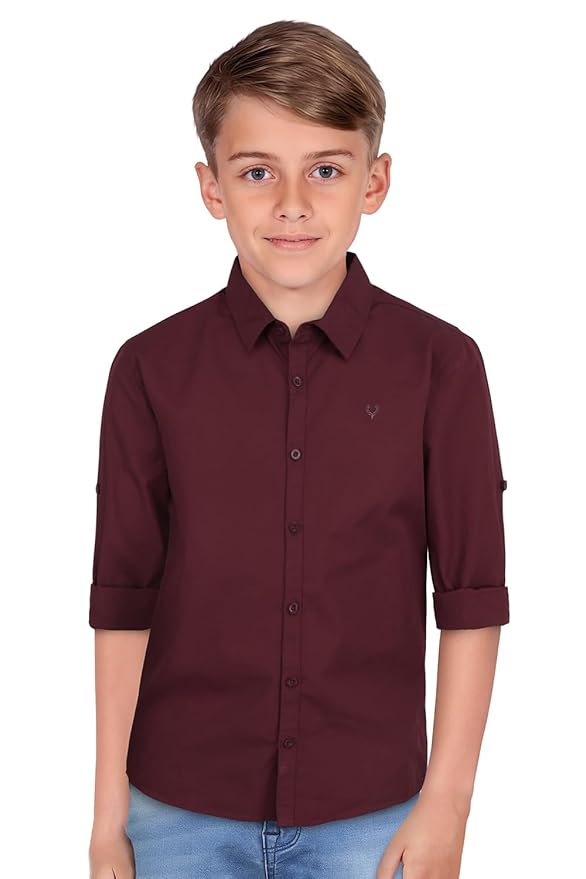 Allen Solly Boy's Regular Fit Shirt