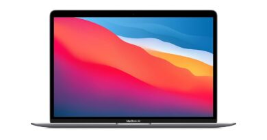 Apple MacBook Air Laptop Apple M1 chip 13.3 inch 33.74 cm Retina Display 8GB RAM 256GB SSD Storage