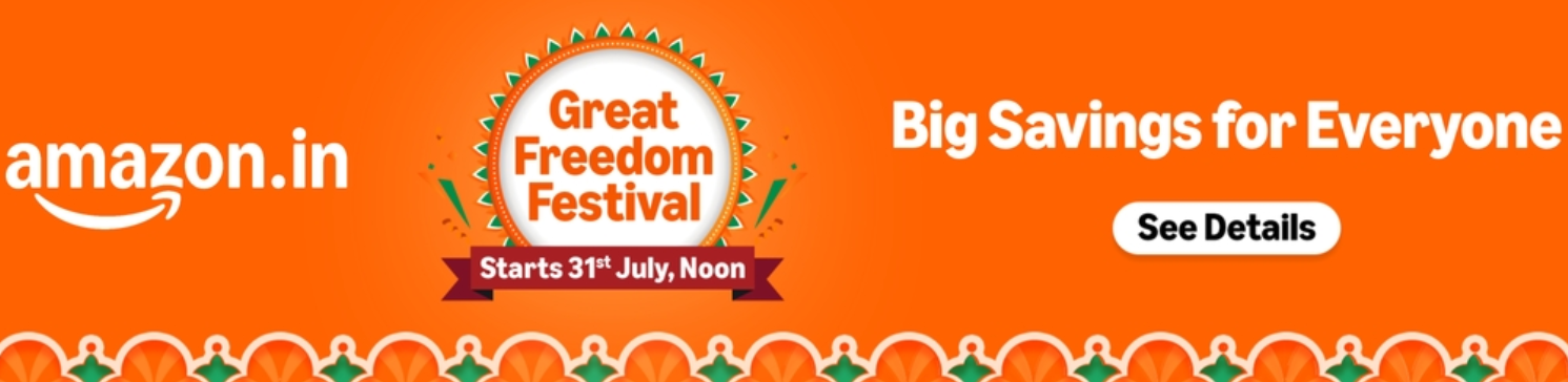Great Freedom Festival 2025 sales offers in Amazon 