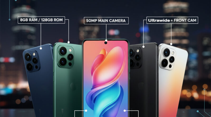 5 Best Smartphones Priced Between Rs 20,000 and Rs 25,000 (2025): Best with 8GB RAM, 128GB Storage, 50MP Cameras, 4K Recording and 5000mAh Battery