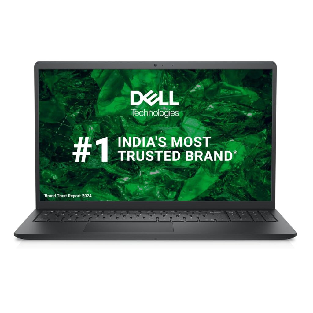 Dell Inspiron 15 3535, Windows 11 Home AMD Ryzen 5 7520U, 8GB RAM, 512GB SSD, FHD, 15.6"/39.62cm, Carbon Black, 1.67KG, Ideal for Students, Perfect for Learning and Productivity Laptop
