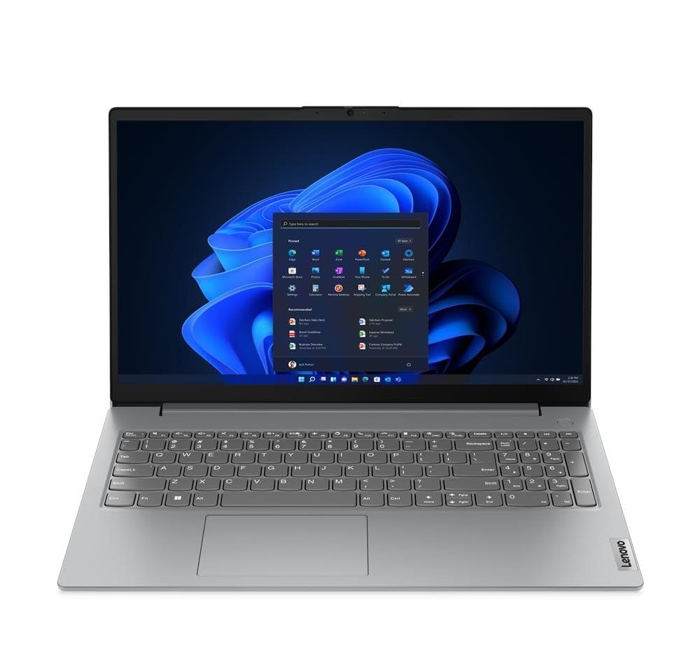 Lenovo V15 G3 IAP AMD Laptop RYZEN 3-7320u / 8GB DDR4 / 512 GB SSD PCIe / 15.60 FHD TN Display/Windows 11 / Silver (Grey) / 1 Year Onsite Warranty